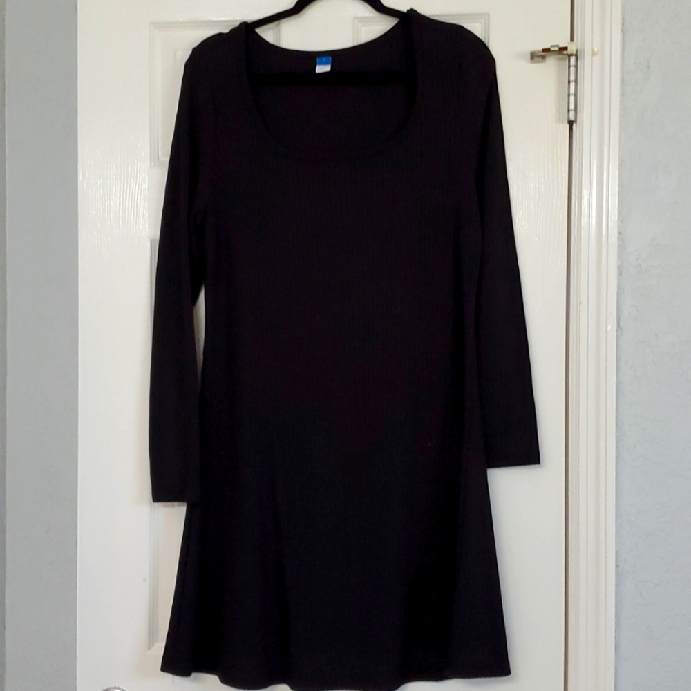 Black Knit Dress